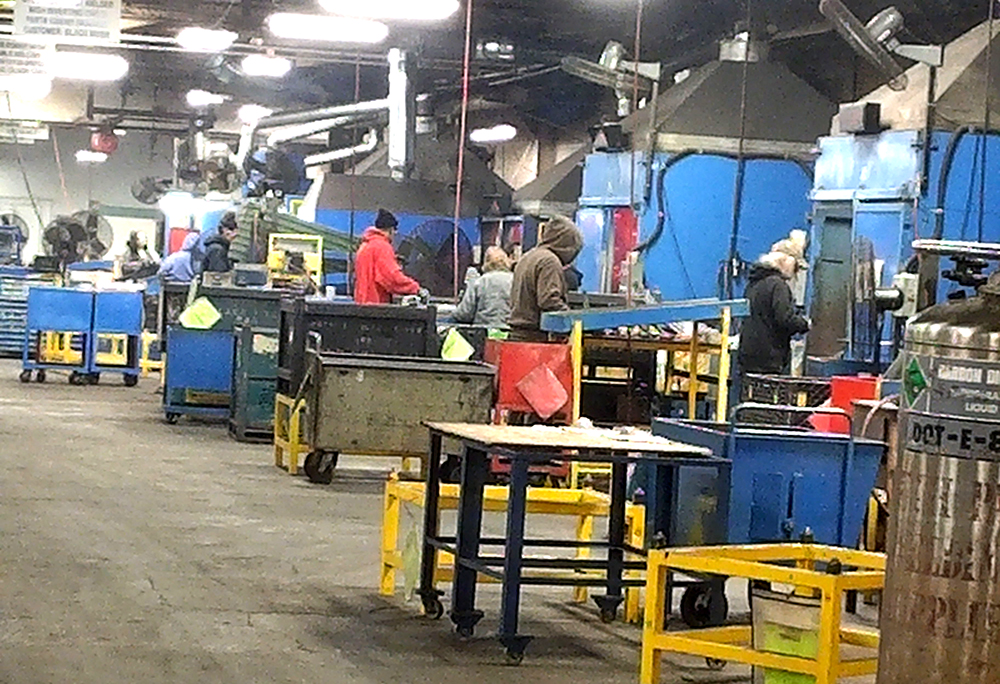 A view inside the OEM Company shop.